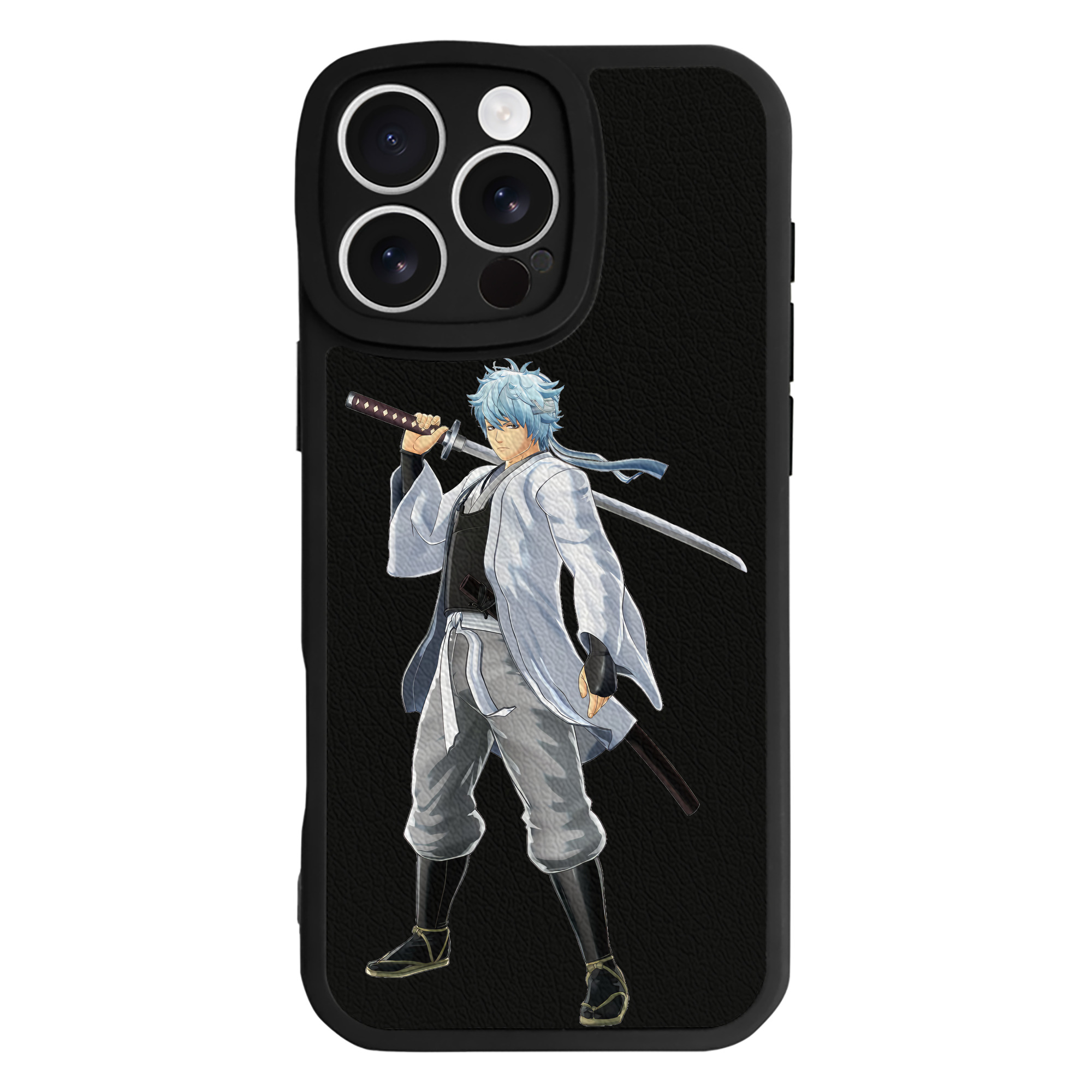 （画像用） ぎんたま 坂田銀時（さかたぎんとき） 神楽 志村新八（しむら しんぱち） GINTAMA Sakata Gintoki Kagura Shimura Shinpachi 【iPhone 16シリーズ対応】シリコンスマホケース（レザー調） 材質：シリコン